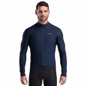 Long-sleeve jersey racing primaloft navy