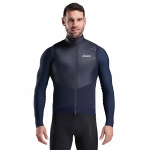 Thermal vest racing primaloft navy