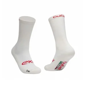 Winter socks racing outlast 20cm white