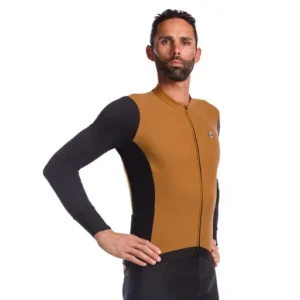 perf unisex gravel cordura caramel winter jersey