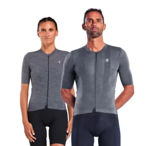 perf merino unisex gravel grey jersey