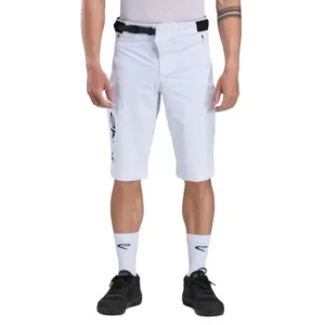 Short vtt racing blanc
