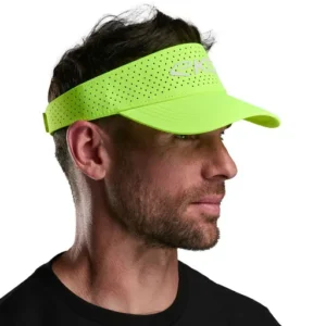 Visor run neon yellow