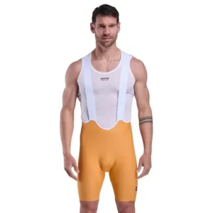 perf gel ultimate cross orange bib shorts