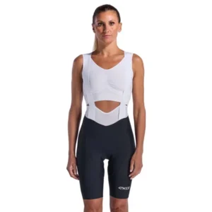 Women's perf gel power bib shorts - black