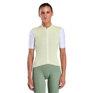 Women's jersey racing marion rousse lime