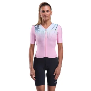 Women's oasis trisuit perf pink