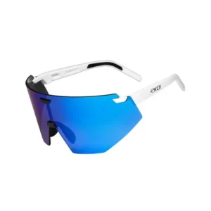 Glasses racing aerolite white black revo blue cat.3
