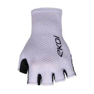 Gloves road perf gel estate white